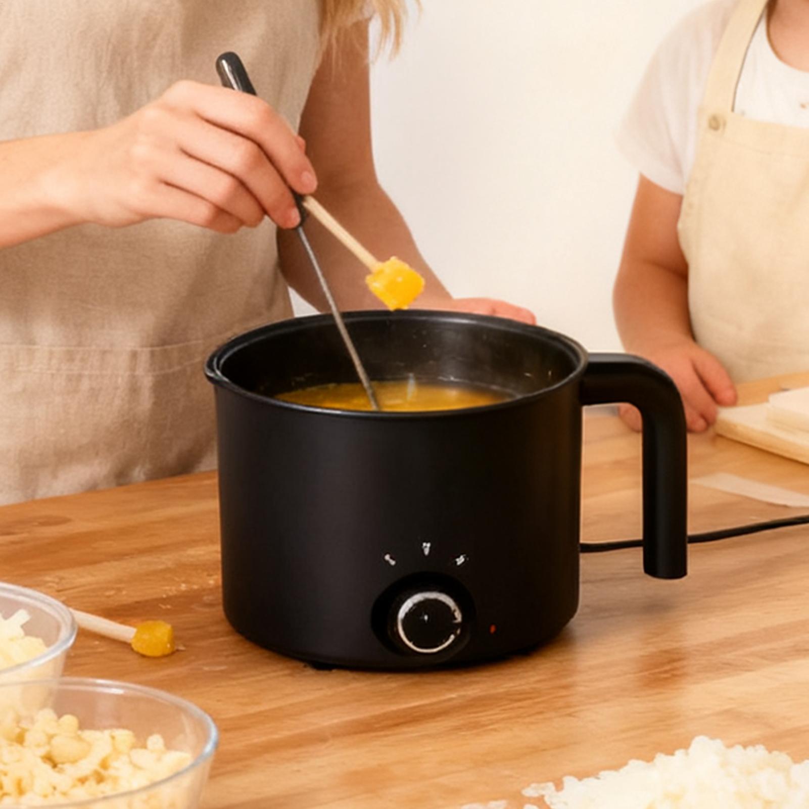 Soap Making Ins - キャンドルワックス溶解ポット 1.5L 大型ステンレス製電気式ノンスティックキャンドル製造ポット 溶解ピッチャー (石鹸、キャンディー、チョコレート用)
