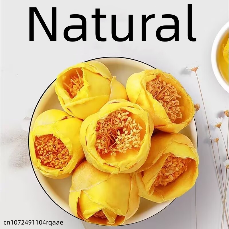 Soap Making Ins - プレミアム乾燥椿花（カメリア・ニティディシマ）50g/100g/200g 天然ゴールデン椿花 石鹸、キャンドル作り、DIY作品用