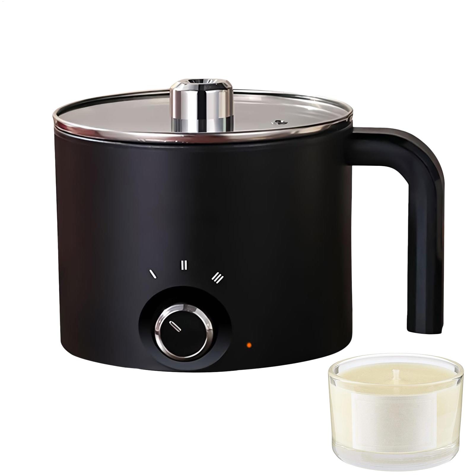 Soap Making Ins - キャンドルワックス溶解ポット 1.5L 大型ステンレス製電気式ノンスティックキャンドル製造ポット 溶解ピッチャー (石鹸、キャンディー、チョコレート用)