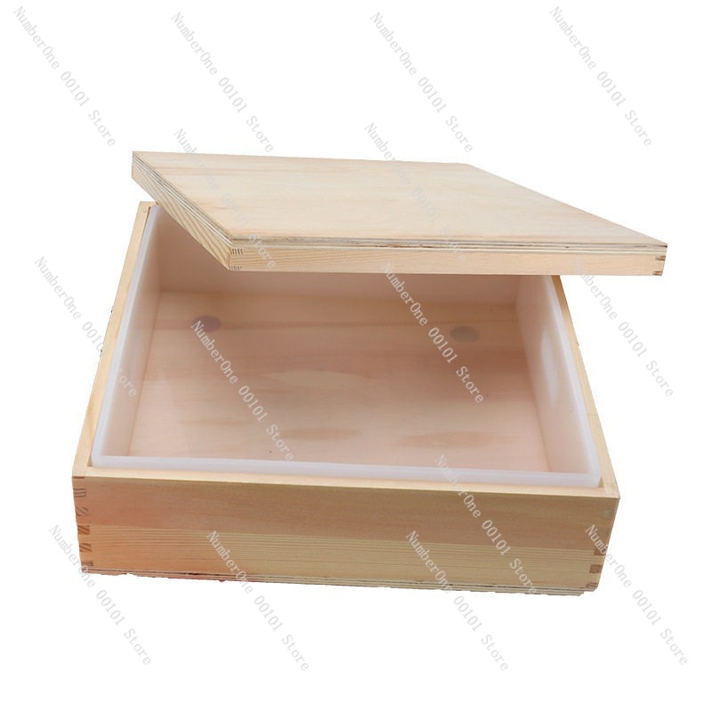 Soap Making Ins - 大容量8kgクリスタルエポキシ樹脂シリコンモールド31x31cm正方形DIY手作りキャスティングトレイ、石鹸作り、アートクラフト、ジュエリー用