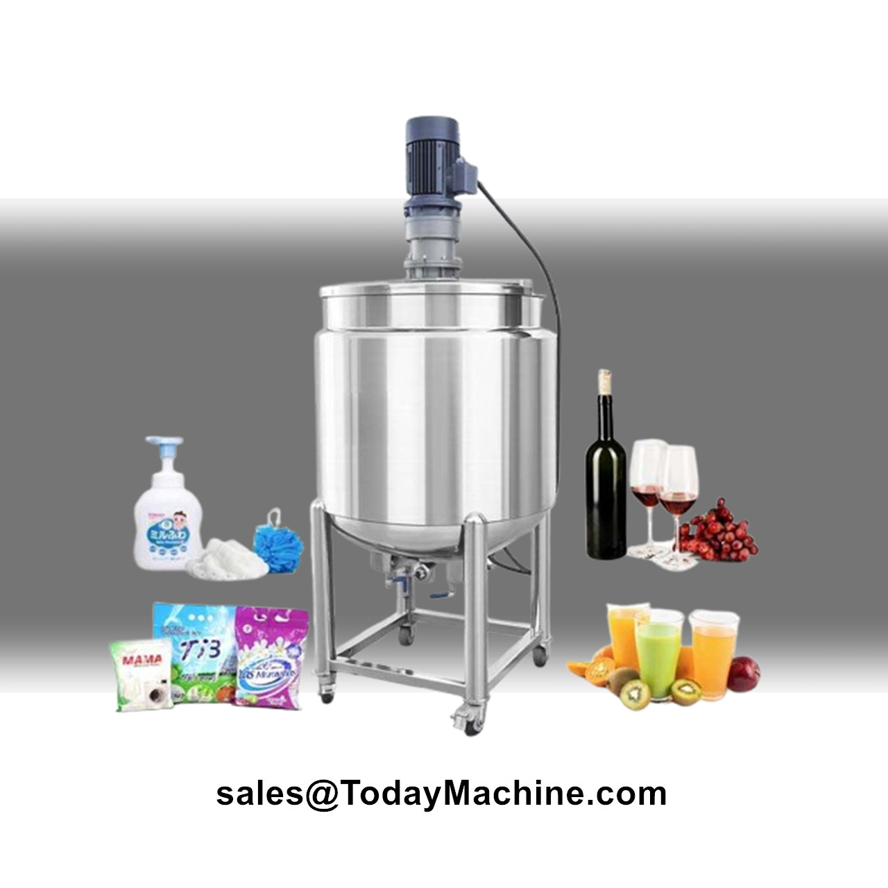 Soap Making Ins - シャンプー液体石鹸洗剤製造ミキシングタンクホモジナイザーミキサー生産ライン