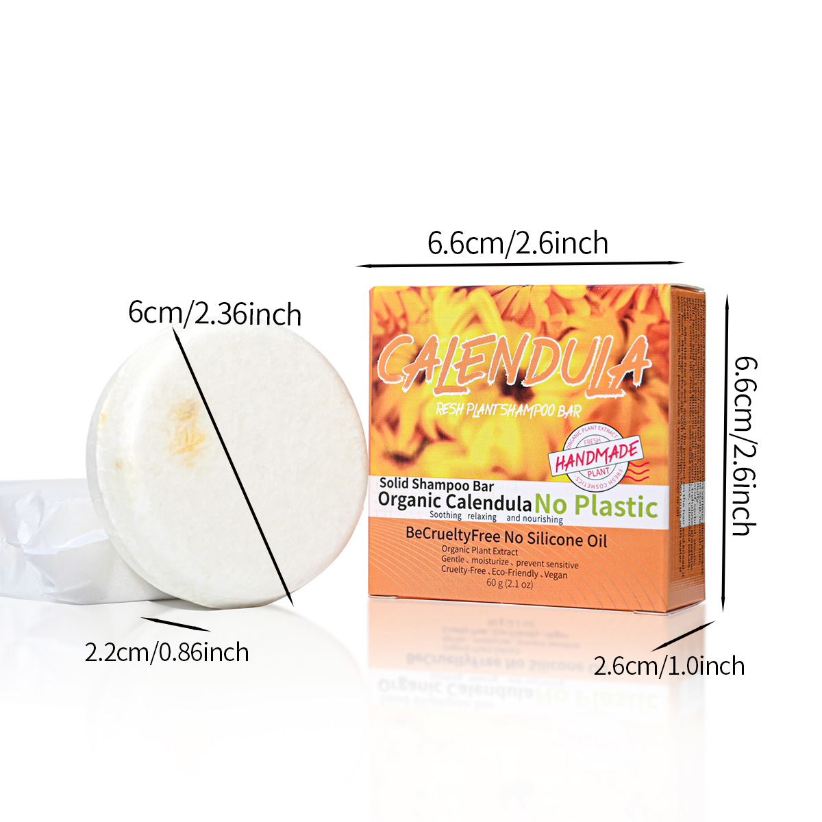 カレンデュラの花と植物のエッセンシャルオイルシャンプーソープ - Soap Making Essential Oils のレビューと価格