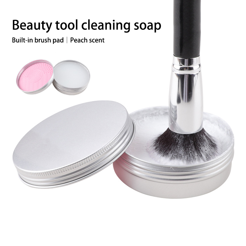 50 グラムハニーピーチシリコーン化粧ブラシクリーナー石鹸パ - Soap Making Ins のレビューと価格