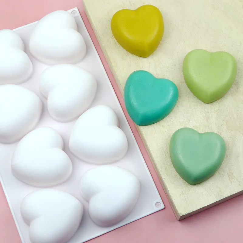 ラブハートシリコーン石鹸型手作りキャンドル作成キット Diy - Soap Making Line のレビューと価格
