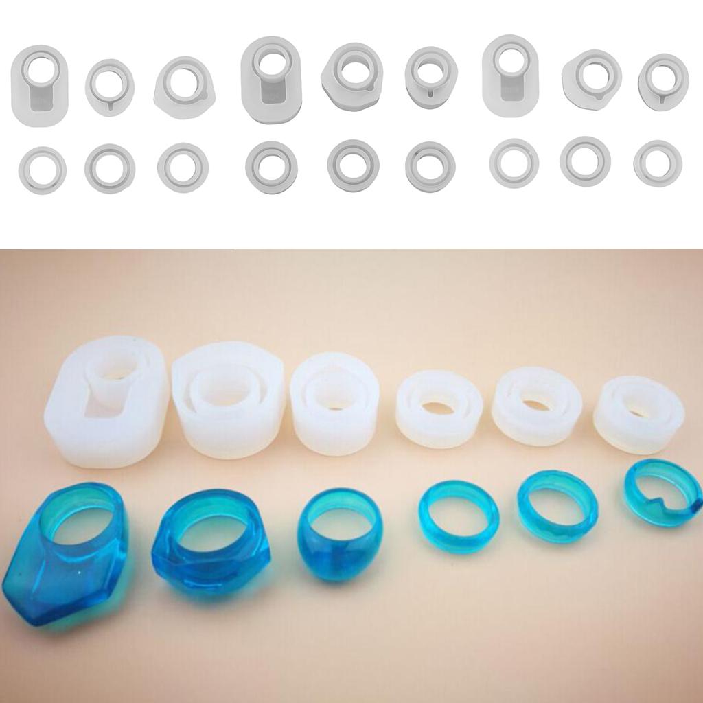 手作りシリコンリング型樹脂鋳造ジュエリーモールド DIYクラ - Soap Making Gloves のレビューと価格