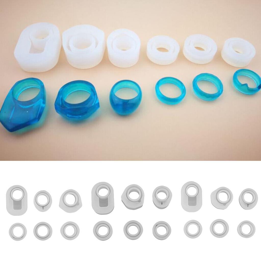 手作りシリコンリング型樹脂鋳造ジュエリーモールド DIYクラ - Soap Making Gloves のレビューと価格
